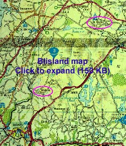 Blisland map